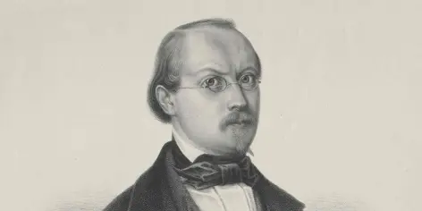 Der schweizerisch-deutsche Komponist Joseph Joachim Raff (1822–1882)